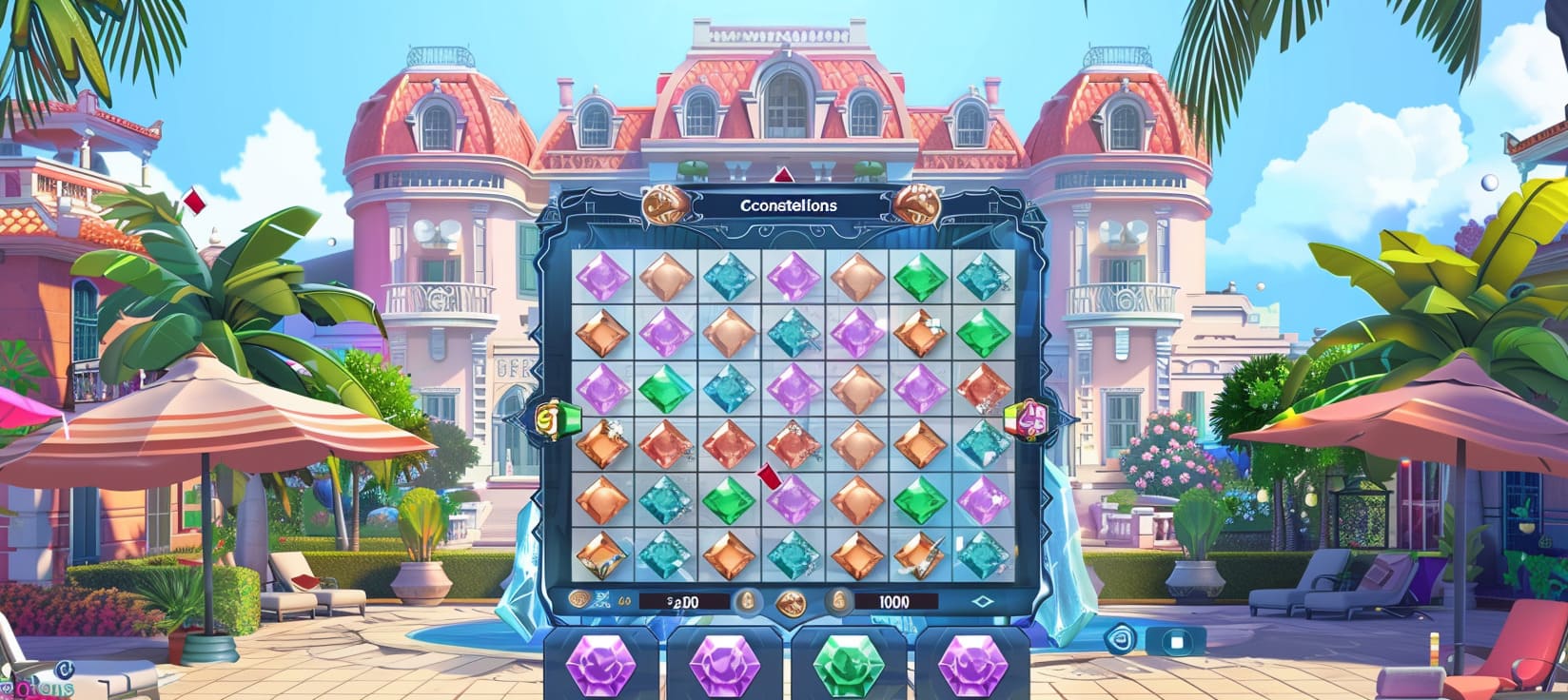 abc bet Constellations slot game cassino online com pedras preciosas